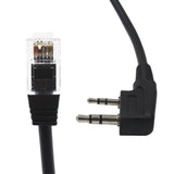 6 Pin 2 in 1 Programming Cable COM Port for Handheld Radio JMKN4123 Kenwood TK-278 TK-340 TK-7108 TK-768 TK-868 - Walkie-Talkie Accessories